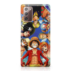 One Piece Luffy Crew Galaxy Note 20 Case