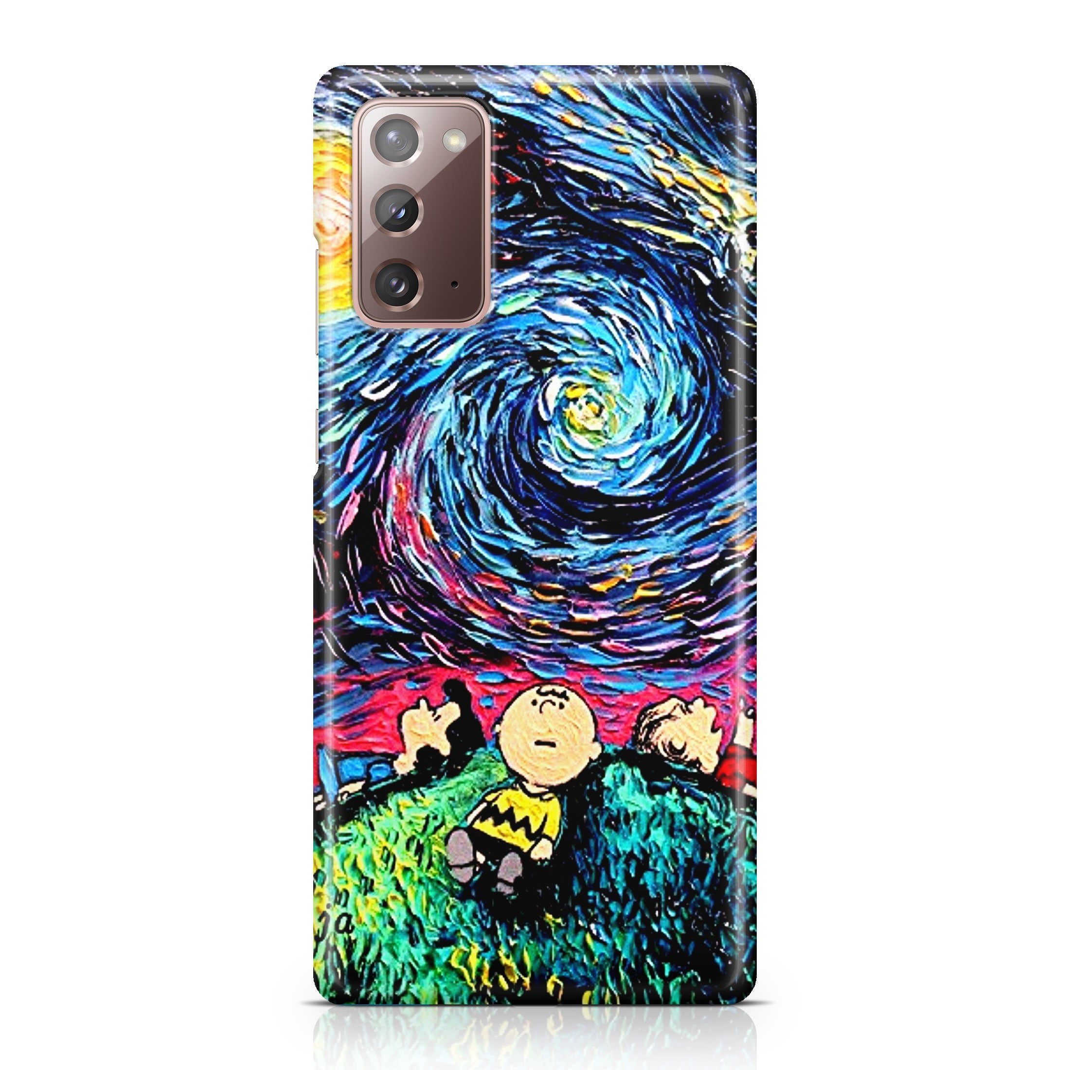 Peanuts At Starry Night Galaxy Note 20 Case