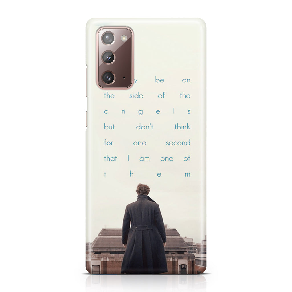 Sherlock Holmes Quote Galaxy Note 20 Case