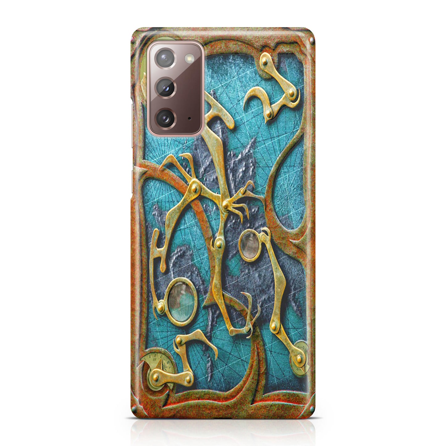 Steampunk Book Cover Galaxy Note 20 Case