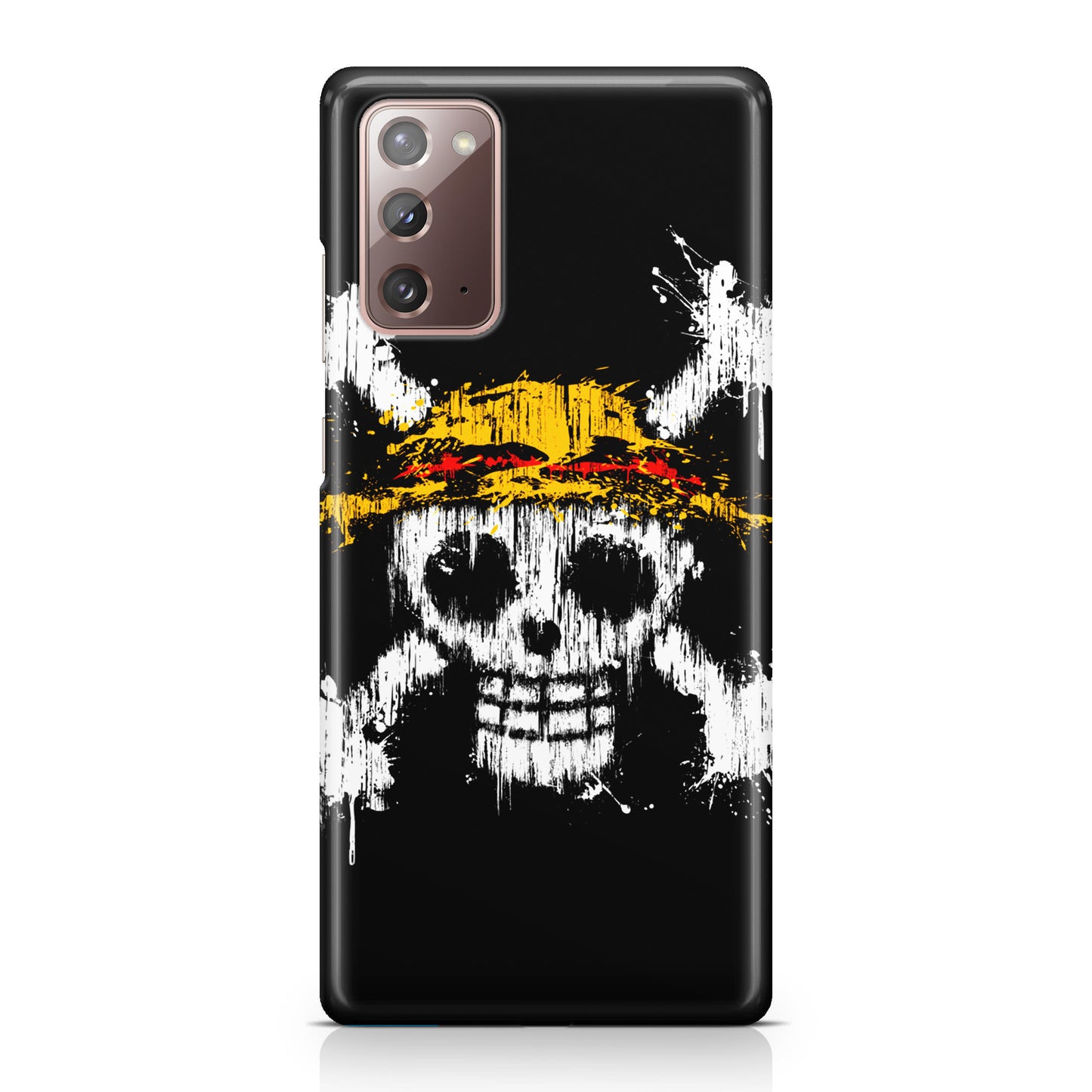 Straw Hat Pirate Logo Paint Galaxy Note 20 Case