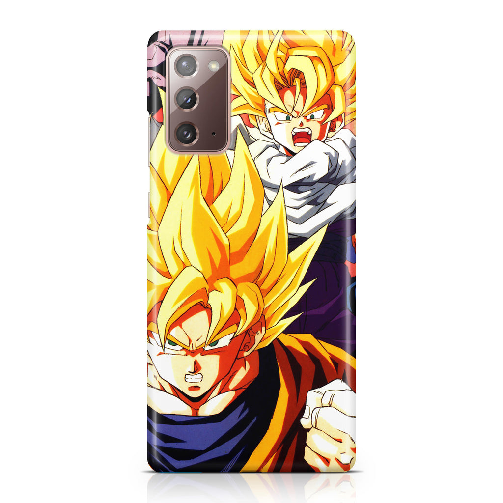 Super Saiyan Goku And Gohan Galaxy Note 20 Case