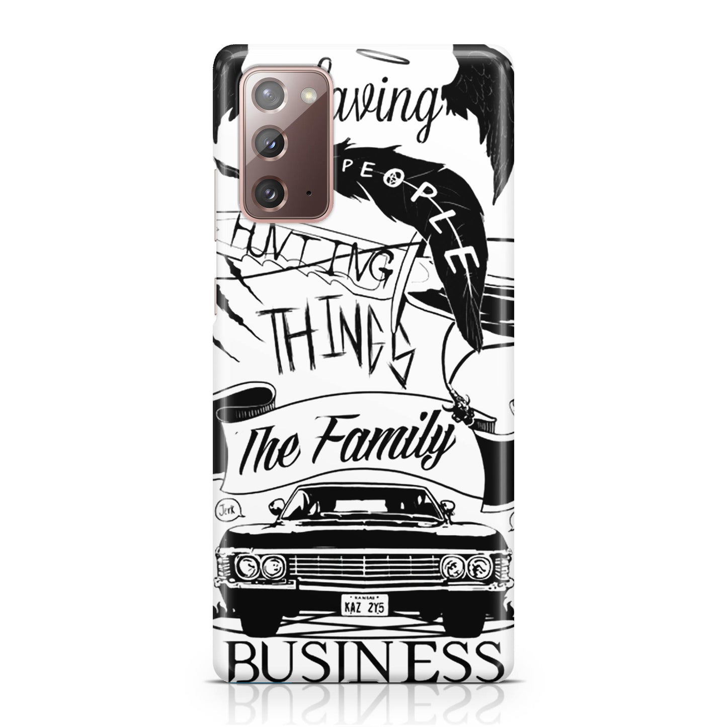 Supernatural Family Business Saving People Galaxy Note 20 Case