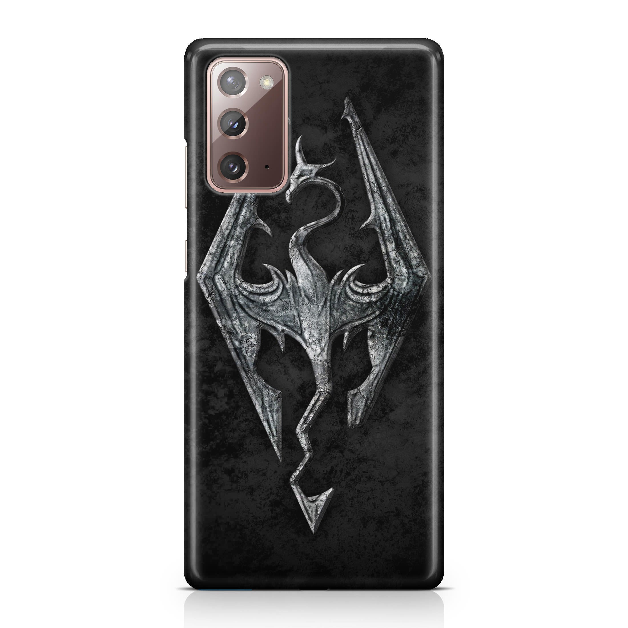 The Elder Scrolls V Skyrim Logo Galaxy Note 20 Case
