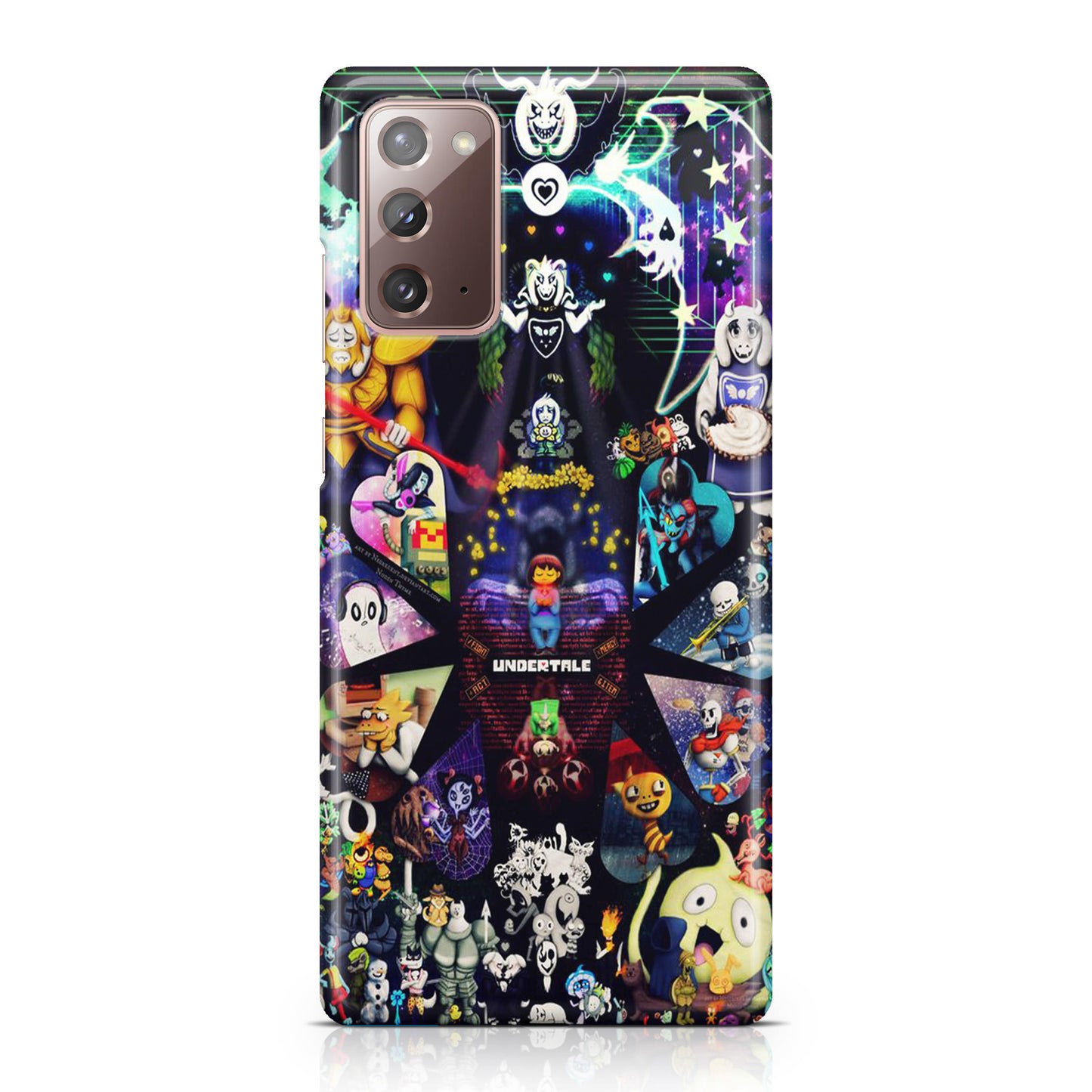 Undertale All Characters Galaxy Note 20 Case