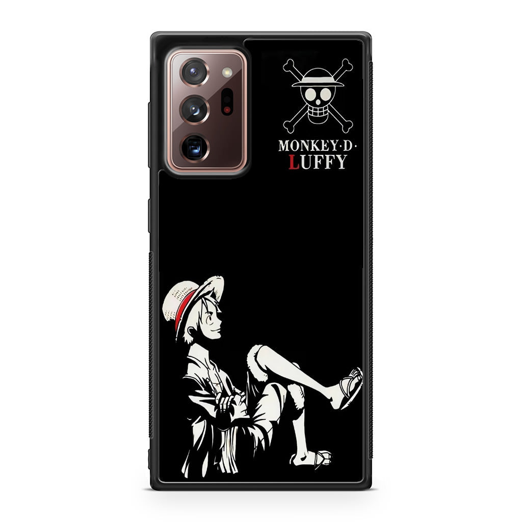 Monkey D Luffy Black And White Galaxy Note 20 Ultra Case