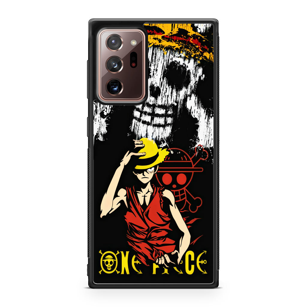 Monkey D Luffy Paint Art Galaxy Note 20 Ultra Case
