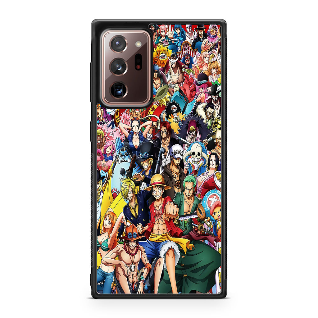 One Piece Characters In New World Galaxy Note 20 Ultra Case