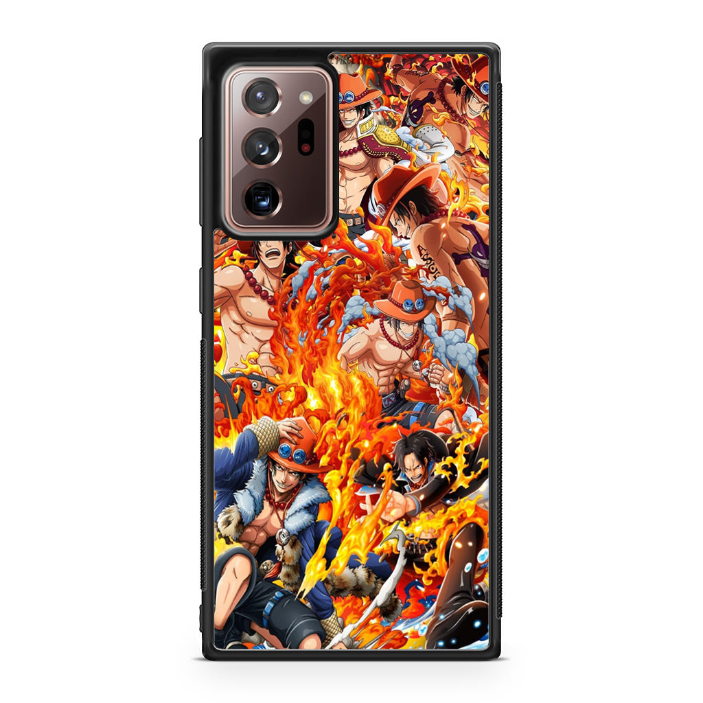 Portgas D Ace Collections Galaxy Note 20 Ultra Case