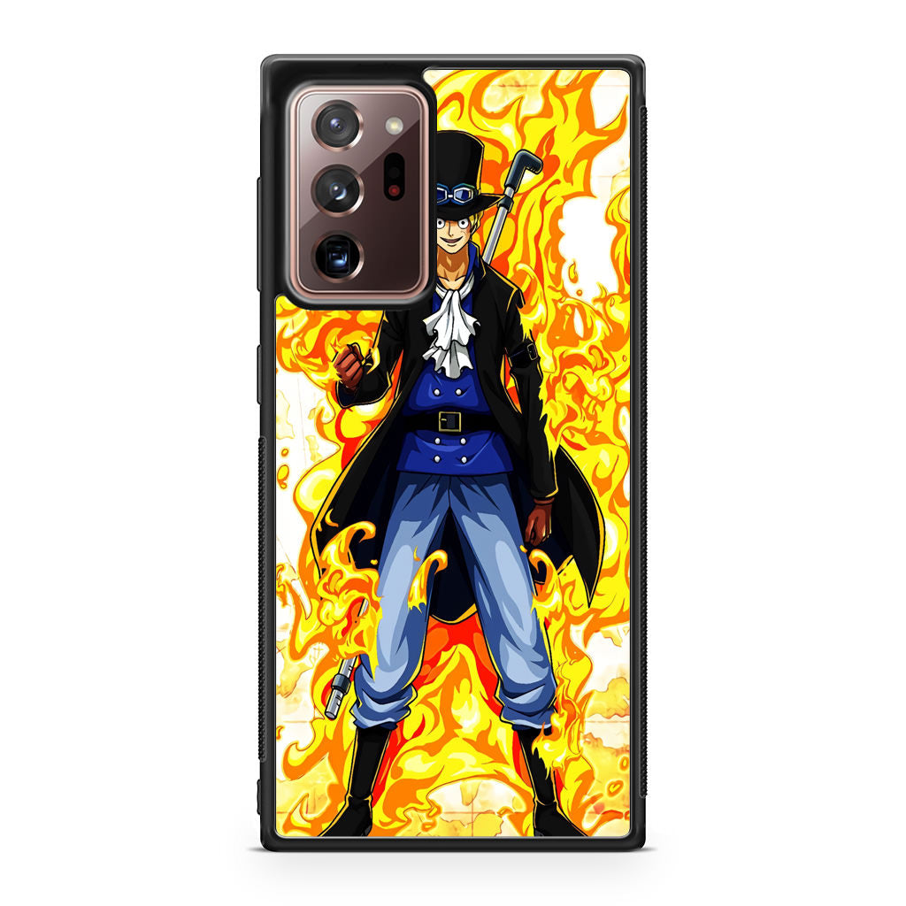 Sabo Mera Mera No Mi Galaxy Note 20 Ultra Case