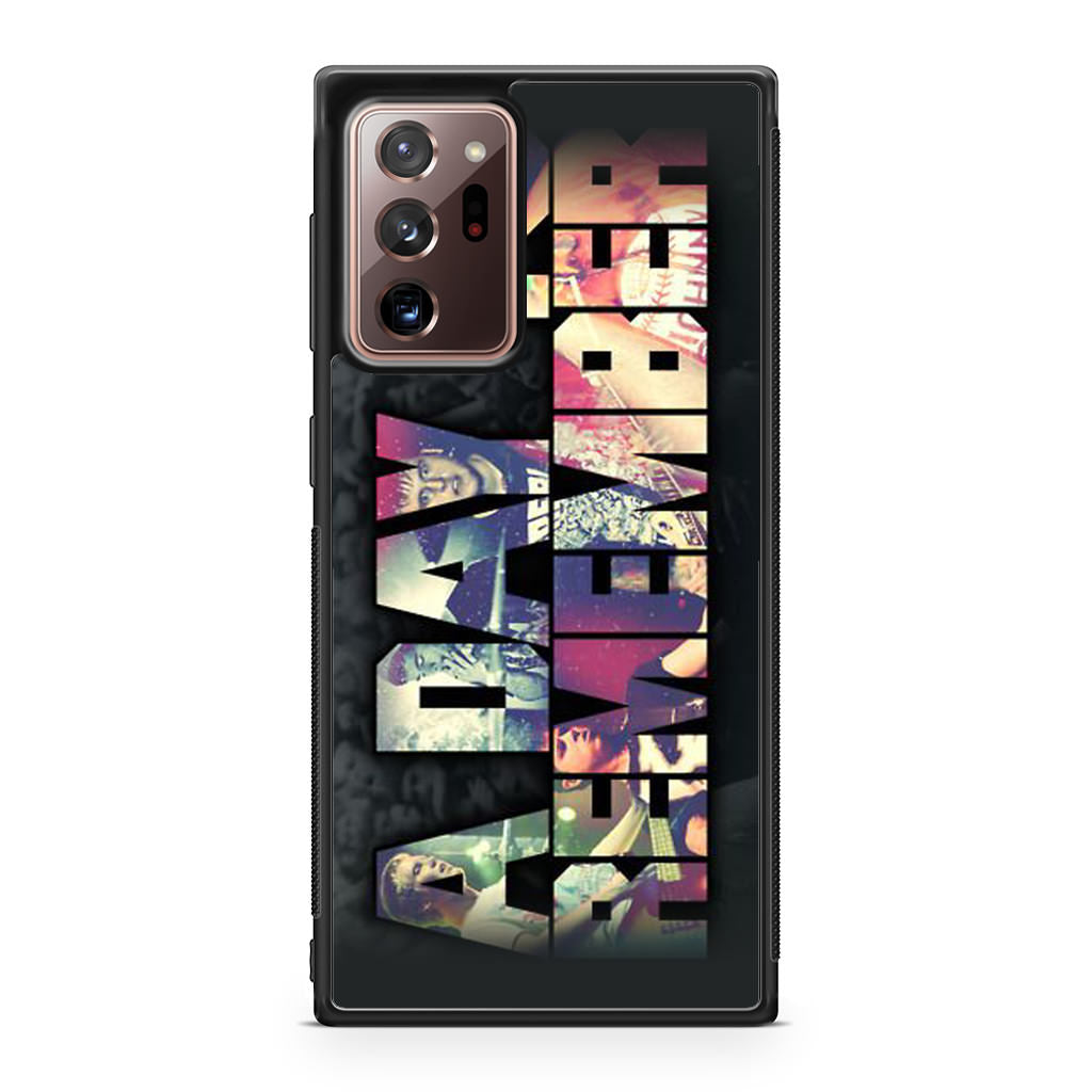 A Day To Remember Galaxy Note 20 Ultra Case