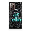 A Day To Remember Quote Galaxy Note 20 Ultra Case