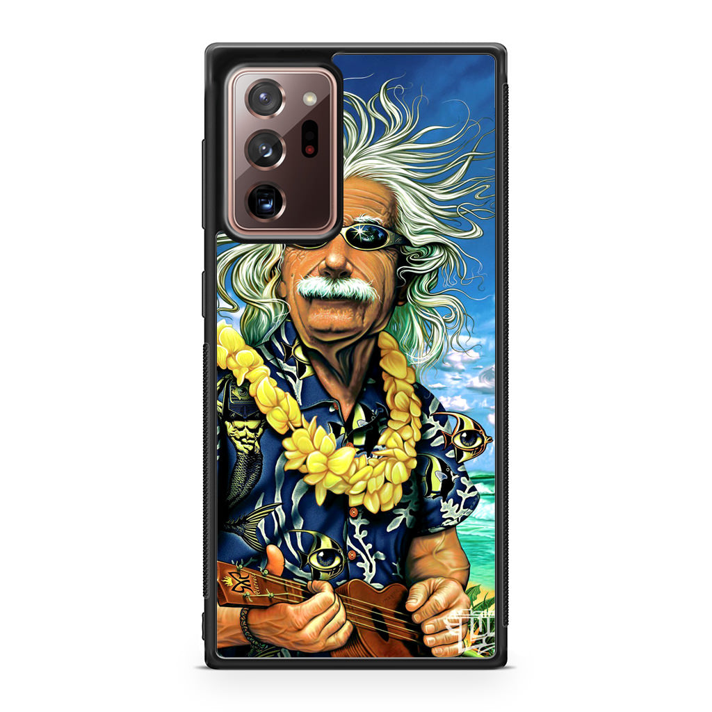 Albert Enstein On Vacation Galaxy Note 20 Ultra Case