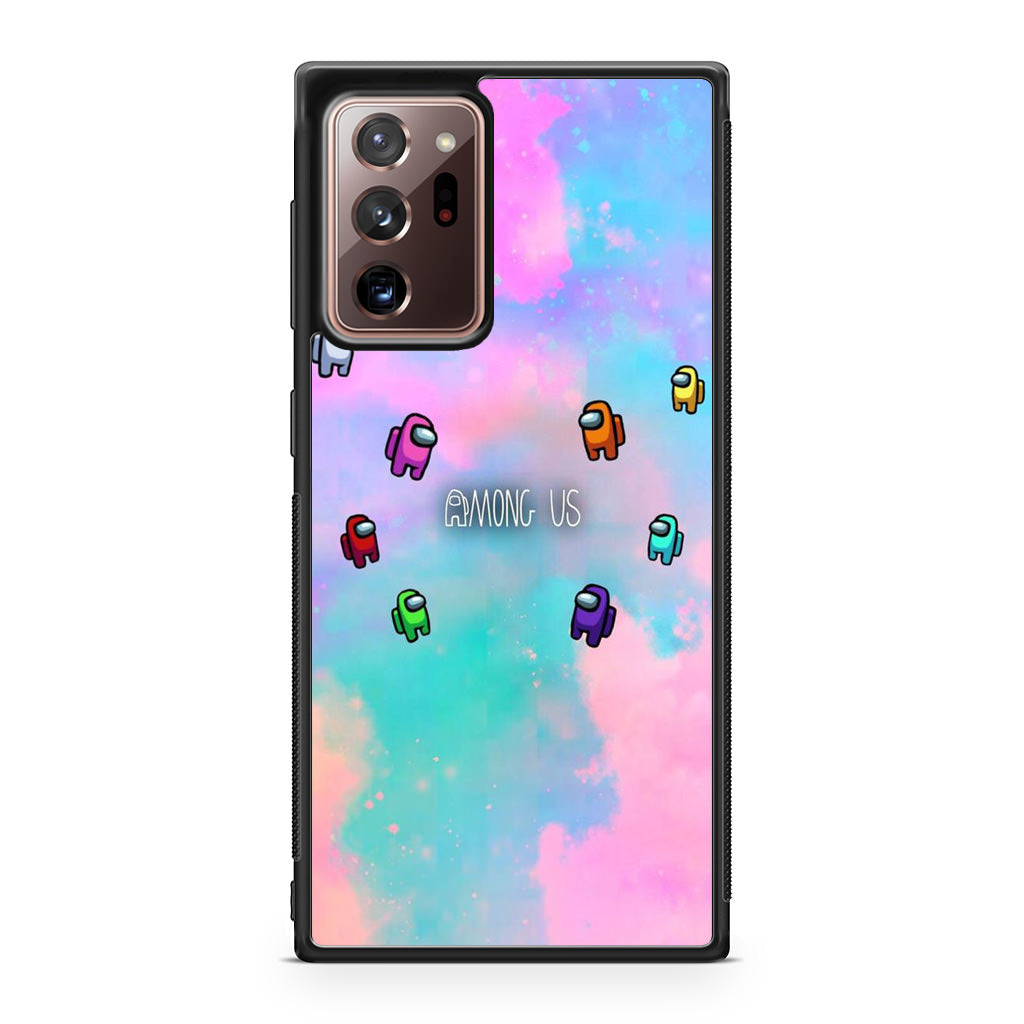 Among Us Colorful Galaxy Note 20 Ultra Case