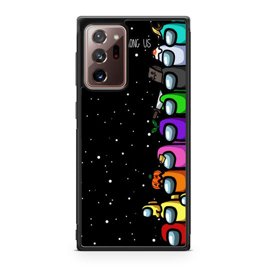 Among Us Crewmate Galaxy Note 20 Ultra Case