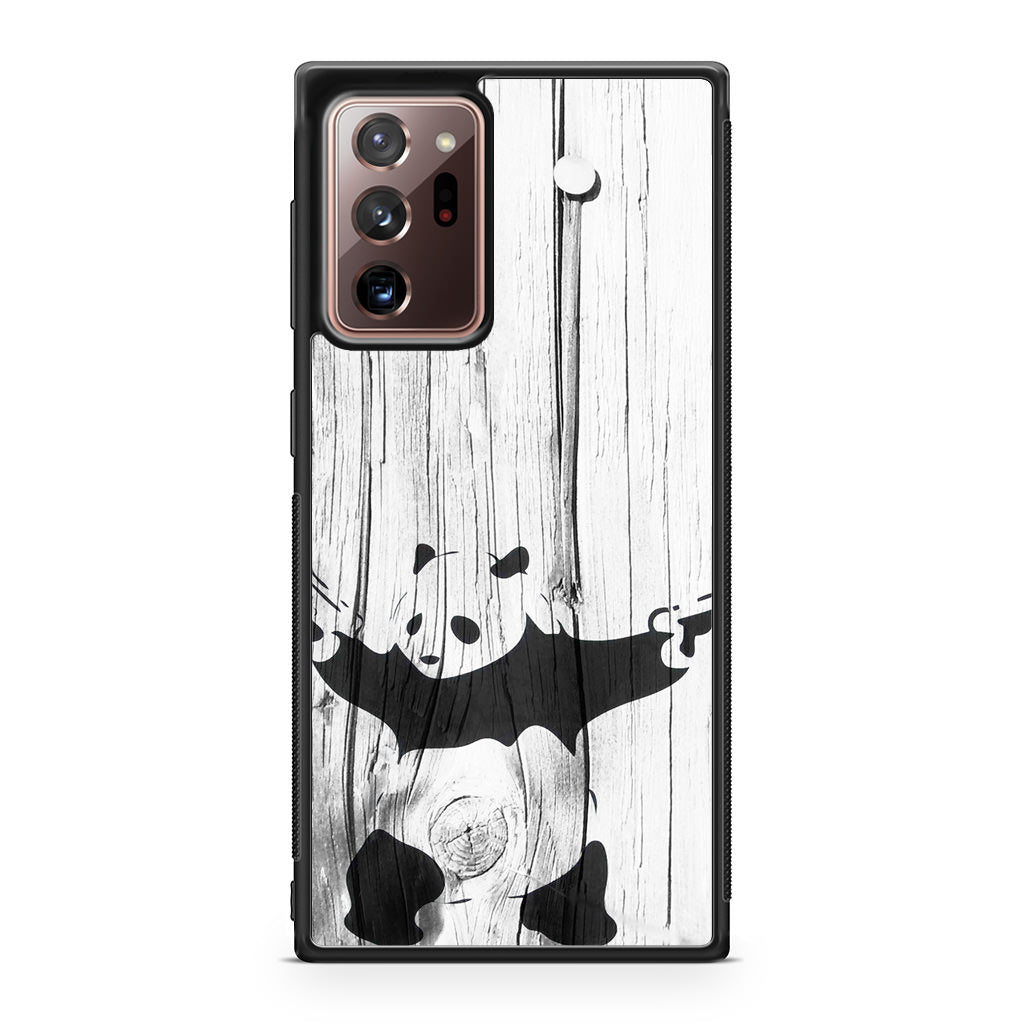 Banksy Graffiti Panda Galaxy Note 20 Ultra Case