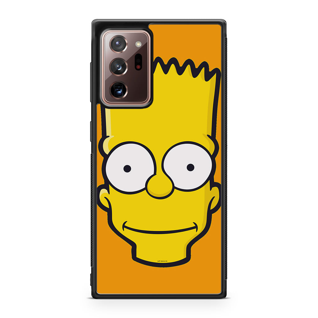 Bart Yellow Face Galaxy Note 20 Ultra Case
