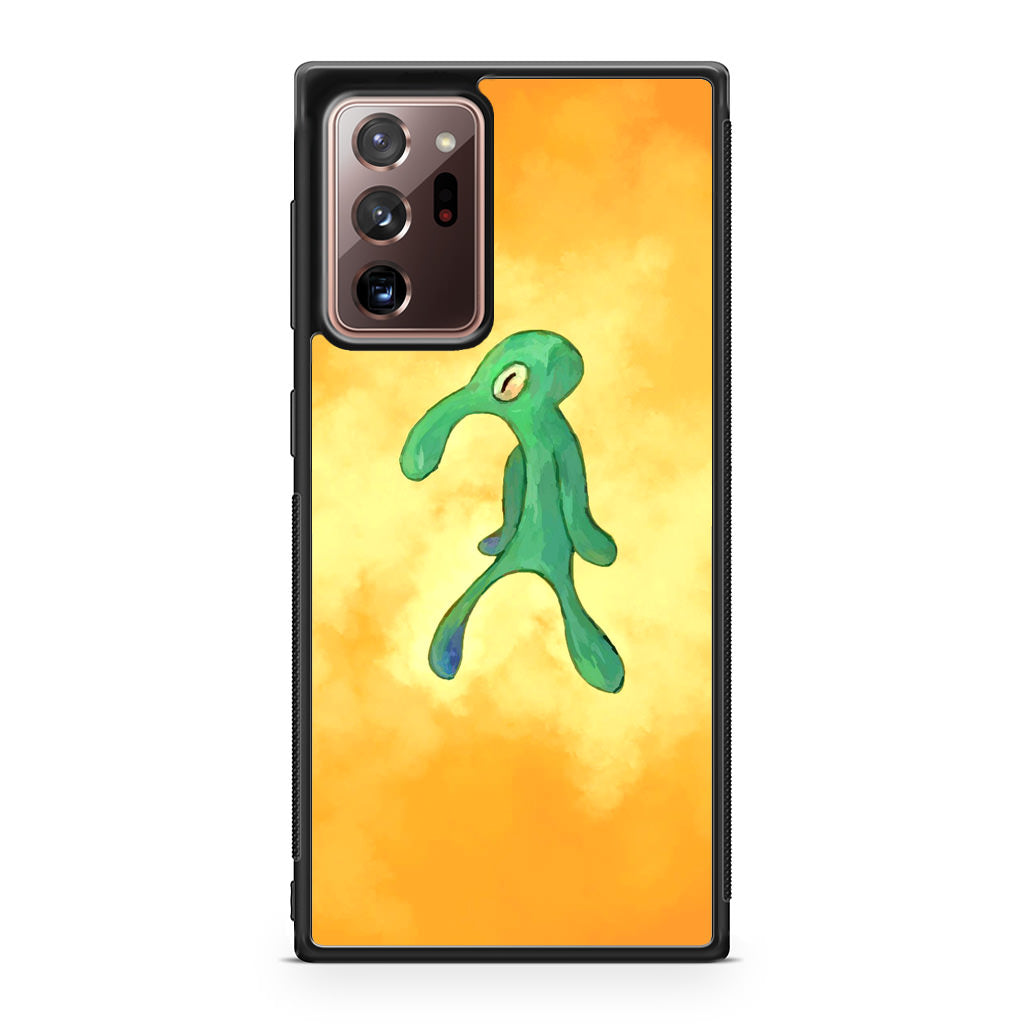 Bold and Brash Squidward Painting Galaxy Note 20 Ultra Case