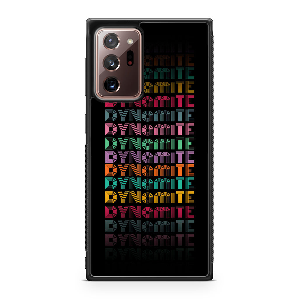 BTS Dynamite Galaxy Note 20 Ultra Case