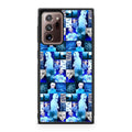 BTS Suga Blue Aesthetic Collage Galaxy Note 20 Ultra Case
