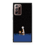 Calvin and Hobbes Space Galaxy Note 20 Ultra Case