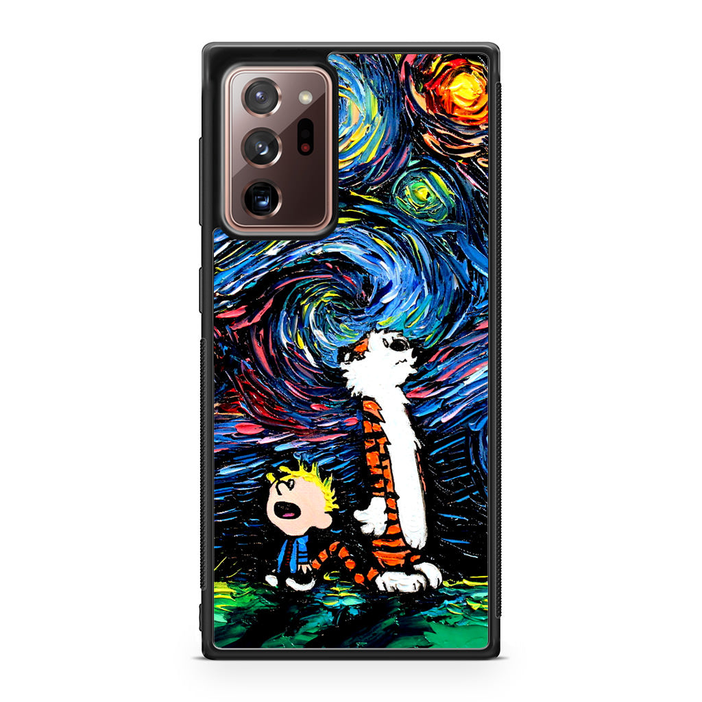 Calvin Art At Starry Night Galaxy Note 20 Ultra Case