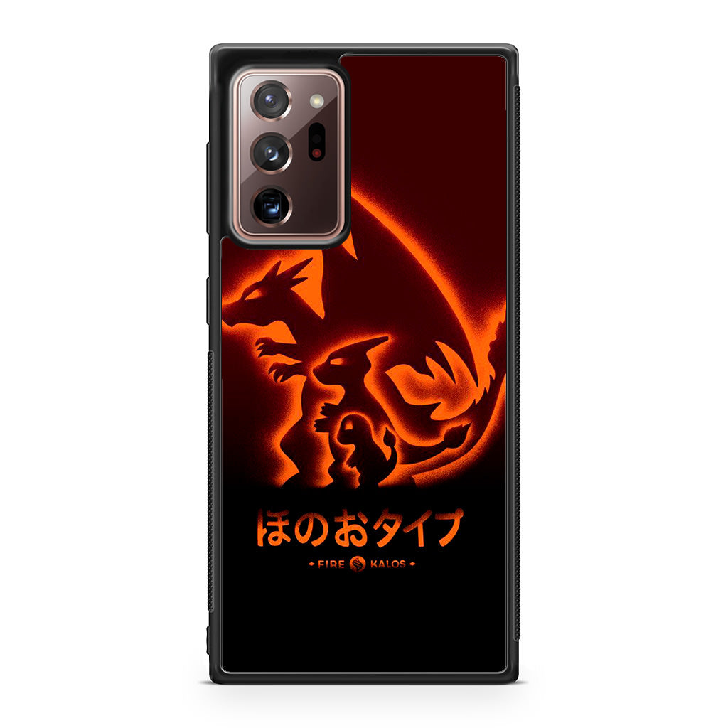 Charmander Charizard Galaxy Note 20 Ultra Case