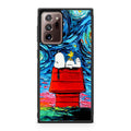 Dog Lying Under Starry Night Van Gogh Galaxy Note 20 Ultra Case