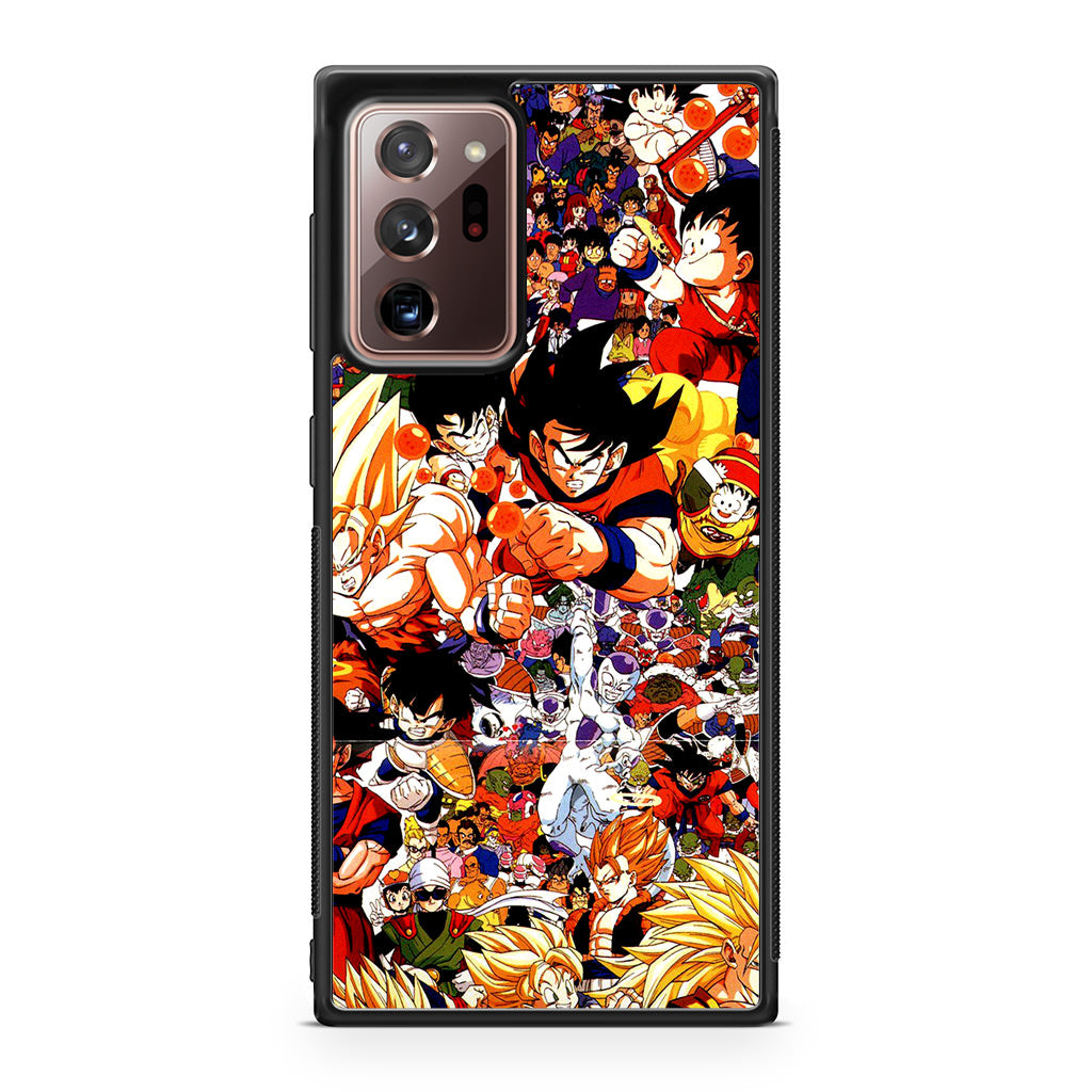 Dragon Ball All Characters Galaxy Note 20 Ultra Case