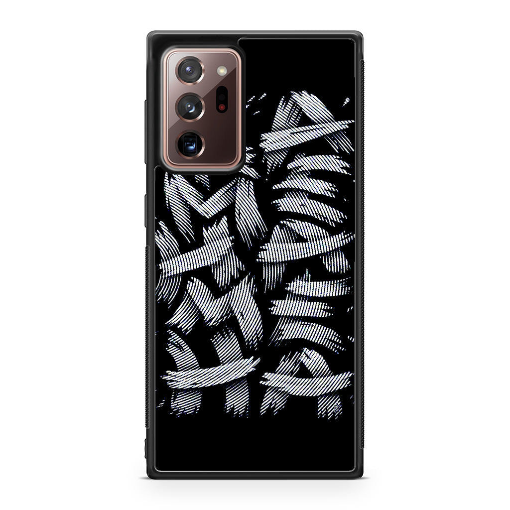 Dragon Ball Kamehameha Font Art Galaxy Note 20 Ultra Case