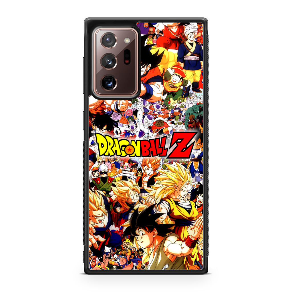 Dragon Ball Z All Characters Galaxy Note 20 Ultra Case