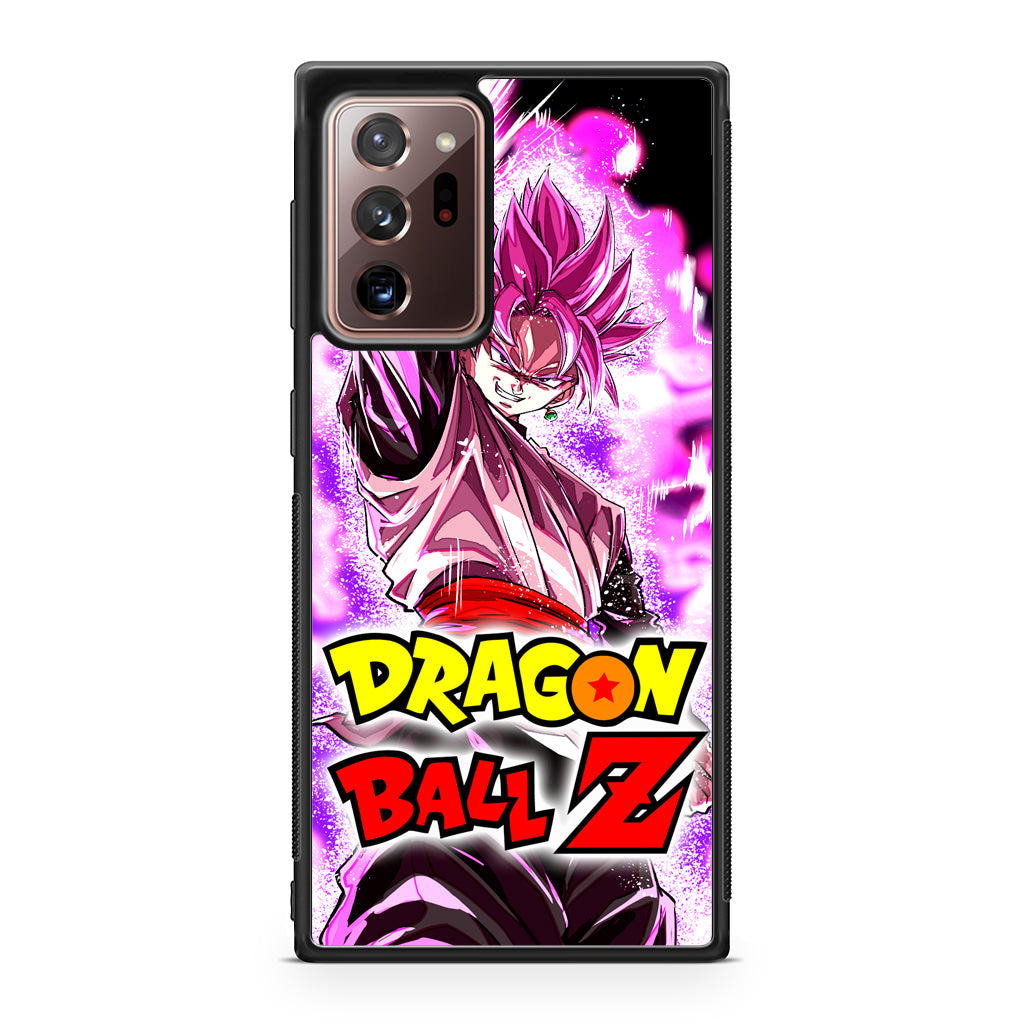 Dragon Ball Z Son Goku Black Rose Saiyan Galaxy Note 20 Ultra Case