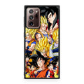 Dragon Ball Z Son Goku Transformation Galaxy Note 20 Ultra Case