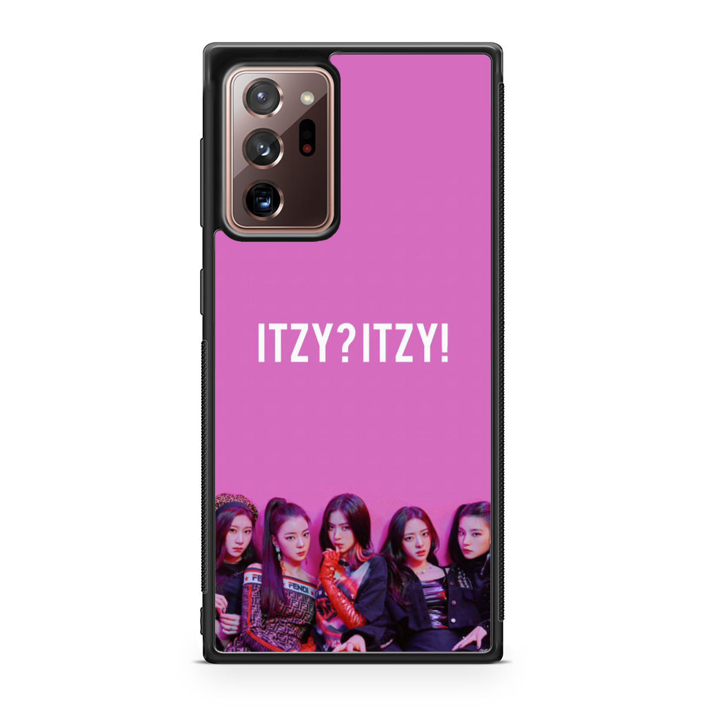Itzy Poster Galaxy Note 20 Ultra Case