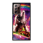 LLama Sloth And Cat Playing Together Galaxy Note 20 Ultra Case