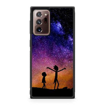Morty Space Nebula Galaxy Note 20 Ultra Case