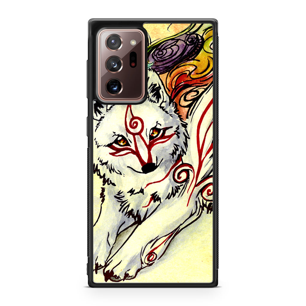 Okami Amaterasu Galaxy Note 20 Ultra Case