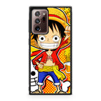 One Piece Cute Luffy Galaxy Note 20 Ultra Case