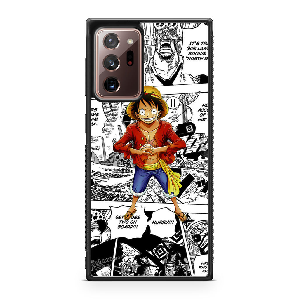 One Piece Luffy Comics Galaxy Note 20 Ultra Case