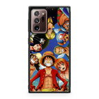 One Piece Luffy Crew Galaxy Note 20 Ultra Case