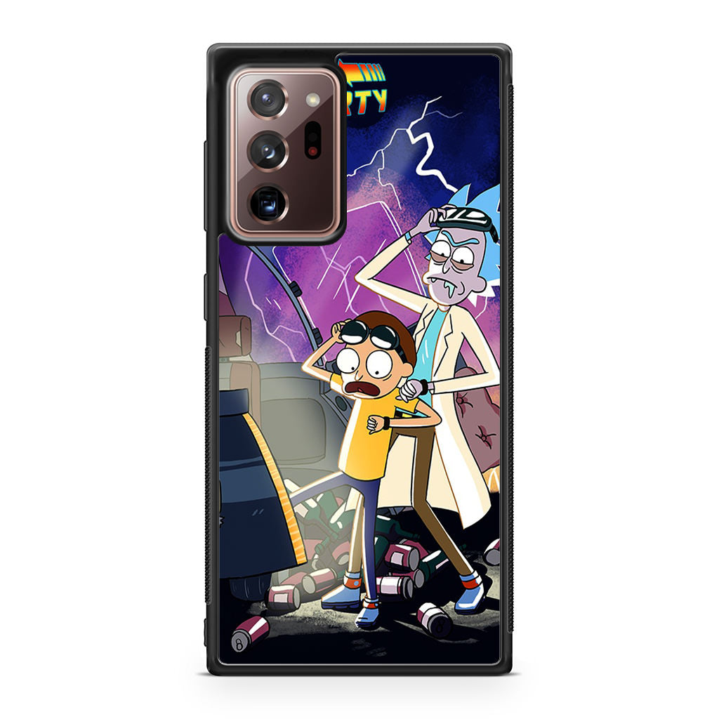 Rick And Morty Back To The Future Galaxy Note 20 Ultra Case