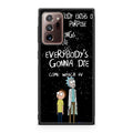 Rick And Morty Quotes Galaxy Note 20 Ultra Case