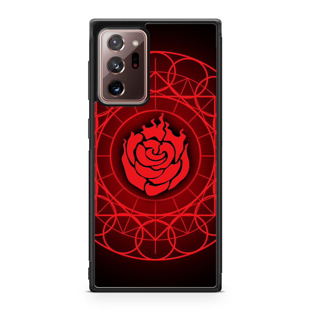 Ruby Rose Symbol RWBY Galaxy Note 20 Ultra Case