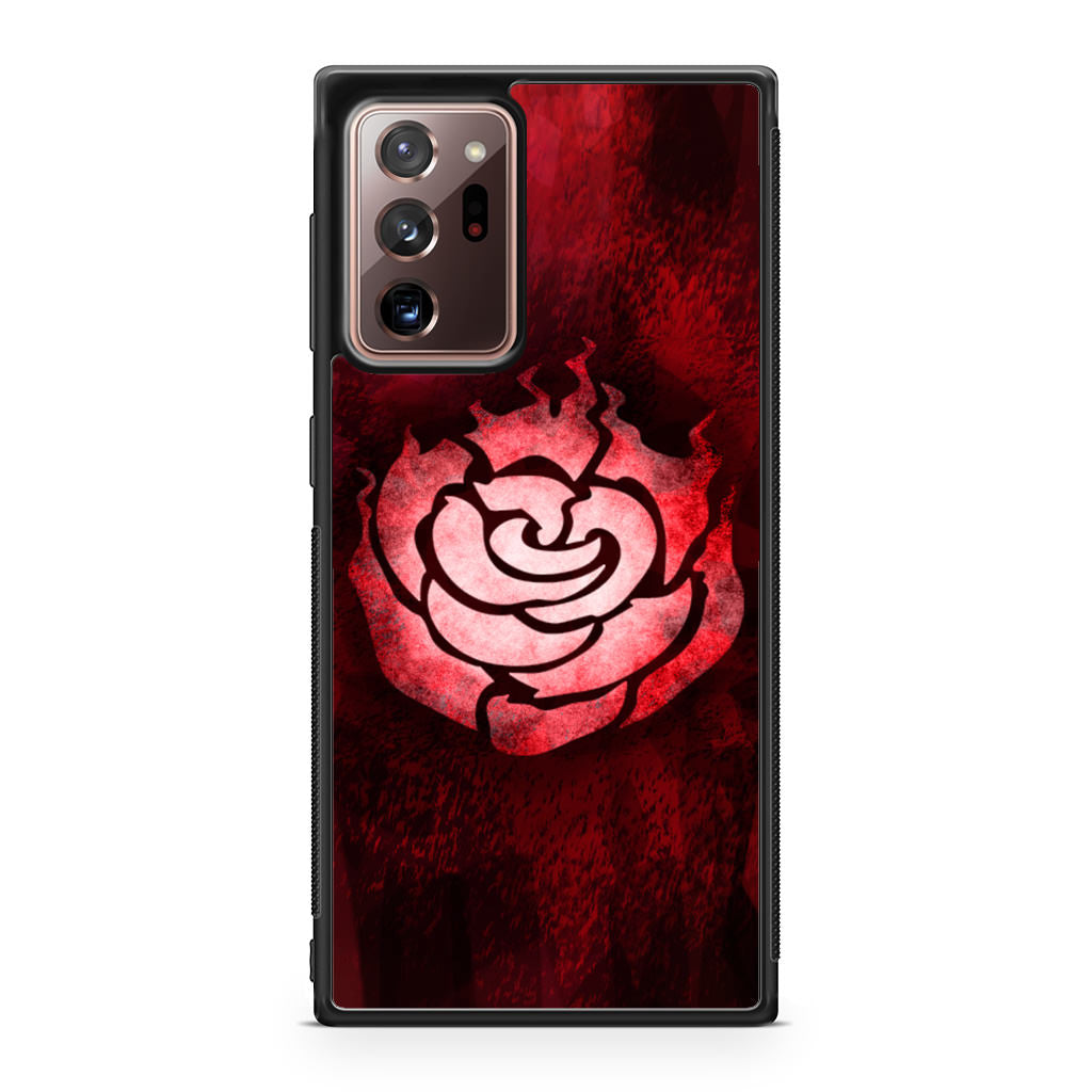 RWBY Ruby Rose Symbol Galaxy Note 20 Ultra Case