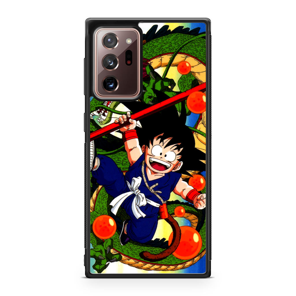 Shenlong And Little Goku Dragon Ball Galaxy Note 20 Ultra Case