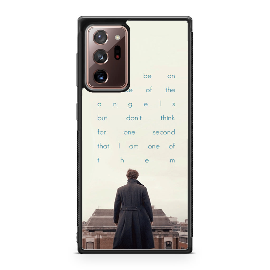 Sherlock Holmes Quote Galaxy Note 20 Ultra Case