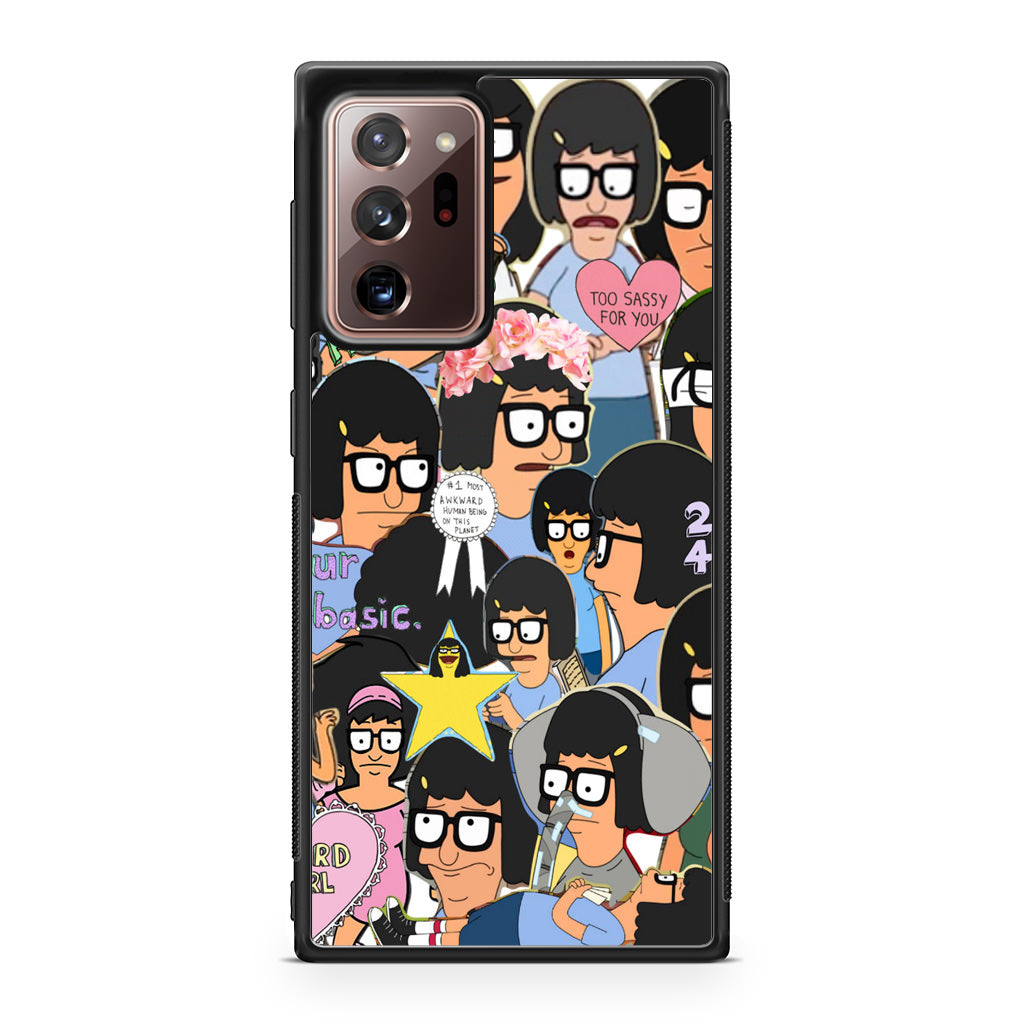 Tina Belcher Collage Galaxy Note 20 Ultra Case