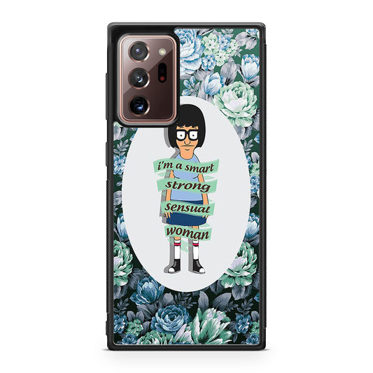 Tina Belcher Flower Woman Quotes Galaxy Note 20 Ultra Case
