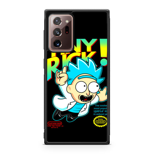 Tiny Rick Let Me Out Galaxy Note 20 Ultra Case