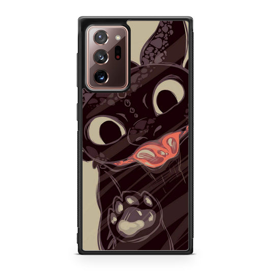Toothless Dragon Art Galaxy Note 20 Ultra Case